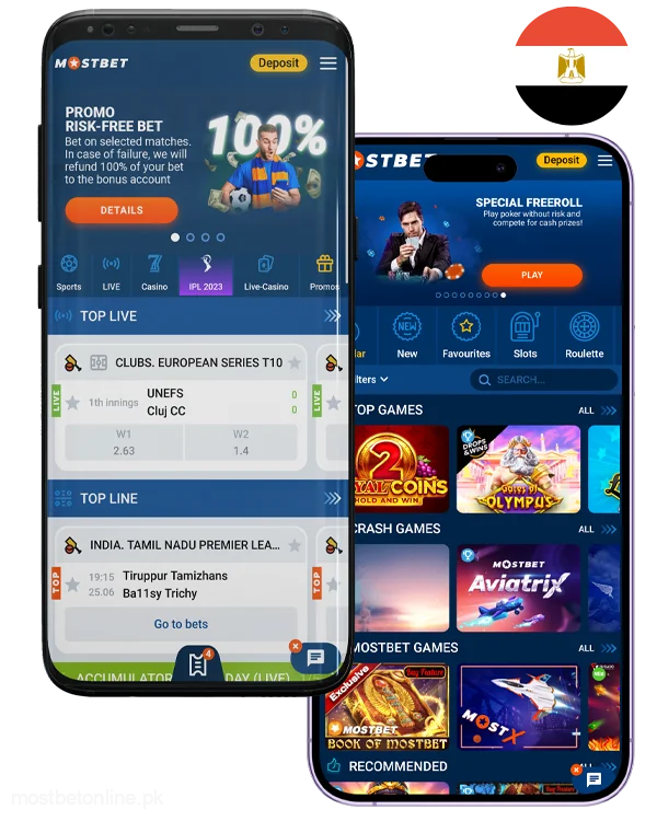 Mostbet.com Online Betting Company and Casino in Egypt